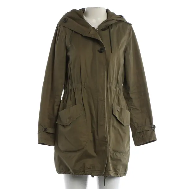 Summer Coat, in Green, Cotton, Woolrich