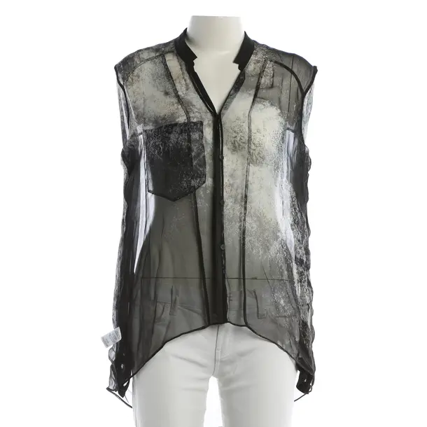 Bluse, in Mehrfarbig, Seide, Helmut Lang