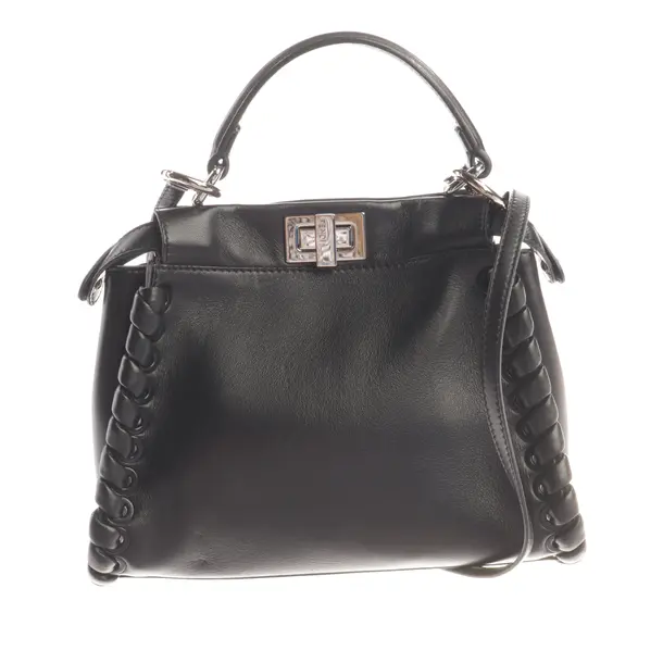 Handbag, in Black, Leather, Fendi