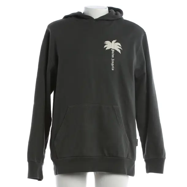 Hoodie, in Gray, Cotton, Palm Angels