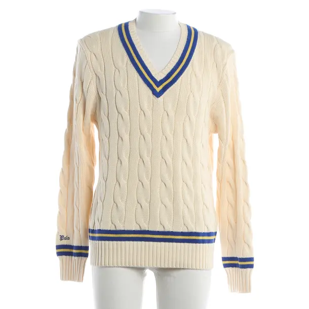 Pullover, in Cream, Baumwolle, Polo Ralph Lauren