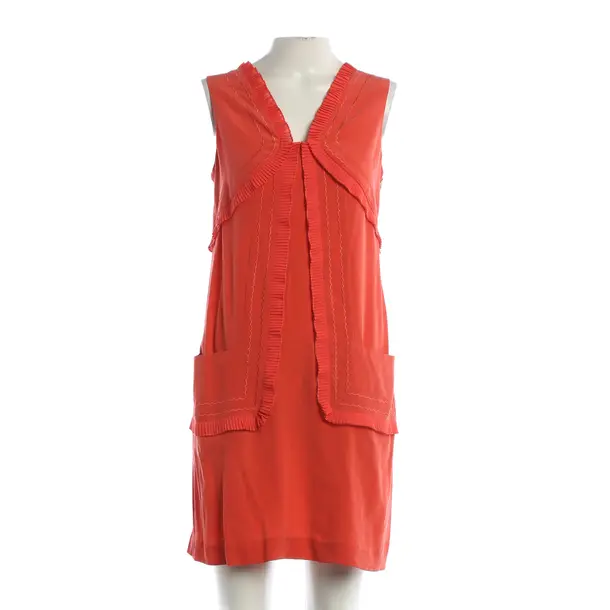 Kleid, in Hellrot, Seide, See by Chloé