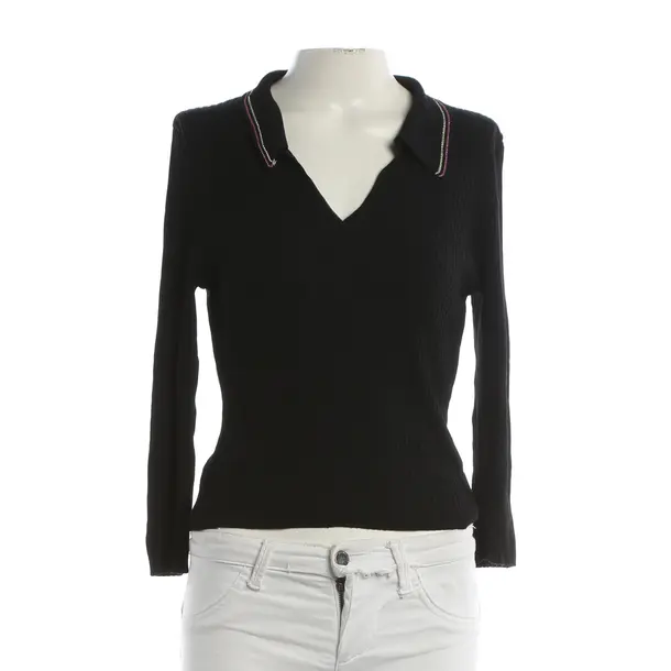 Longsleeve, in Schwarz, Viskose, Versace Jeans Couture