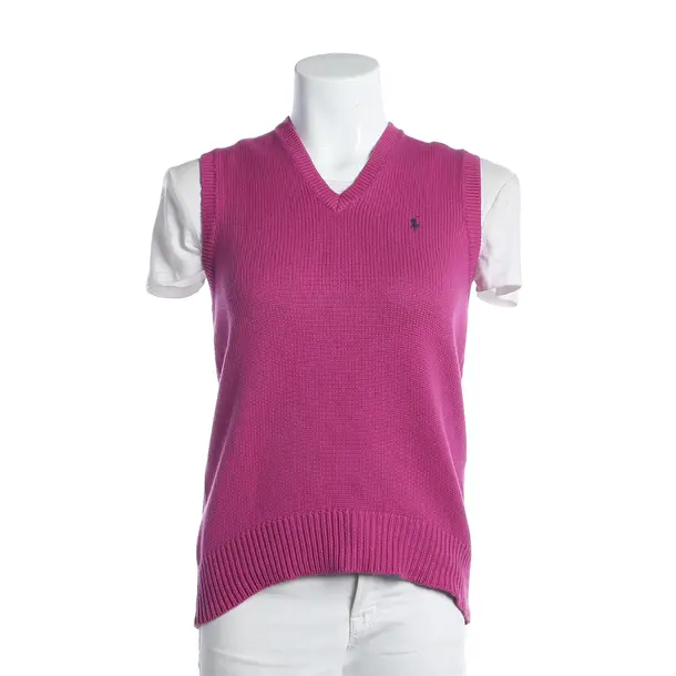 Sweater Vest, in Pink, Cotton, Polo Ralph Lauren