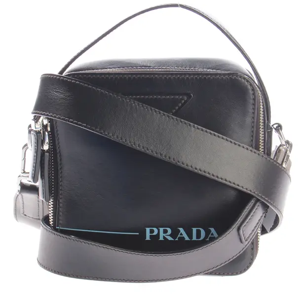Handtasche, in Schwarz, Leder, Prada