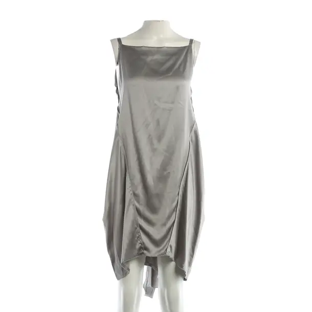 Cocktailkleid, in Grau, Seide, Miu Miu