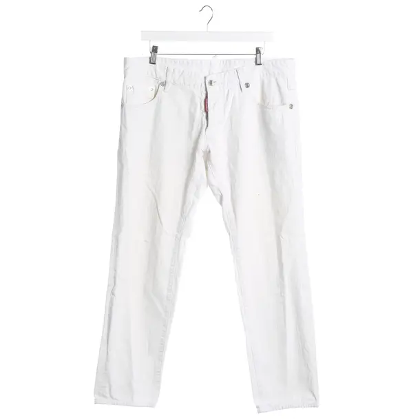 Slim Fit Jeans, in White, Cotton, Dsquared