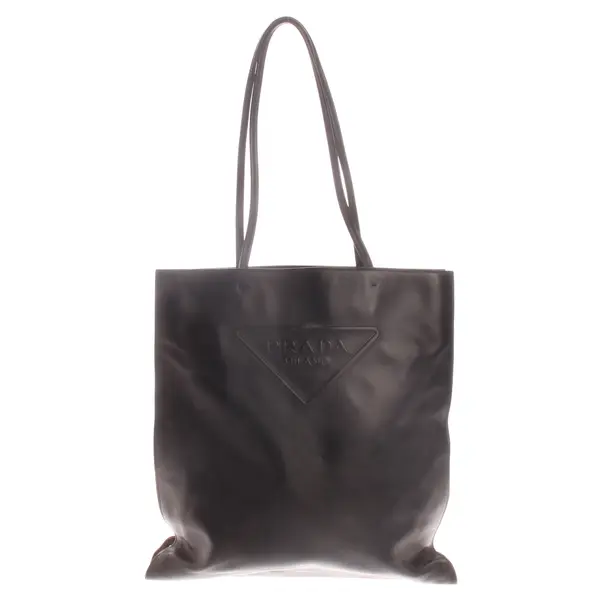 Shopper, in Schwarz, Leder, Prada