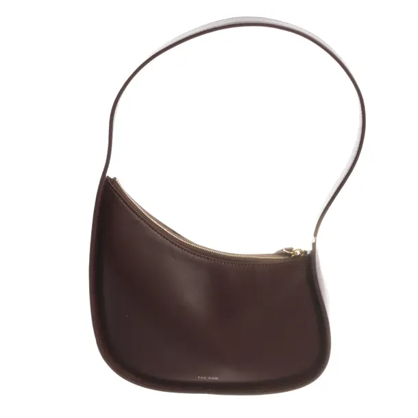 Schultertasche, in Braun, Leder, The Row