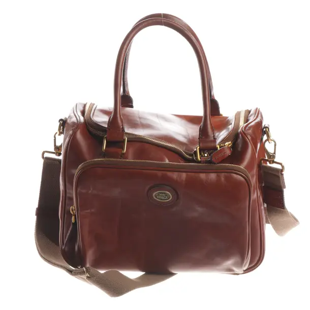 Handbag, in Brown, Leather, The Bridge