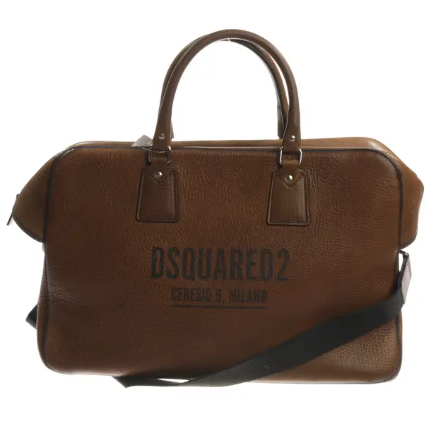 Weekender Bag, in Brown, Leather, Dsquared