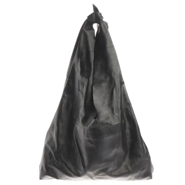 Hobo Bag, in Black, Leather, The Row