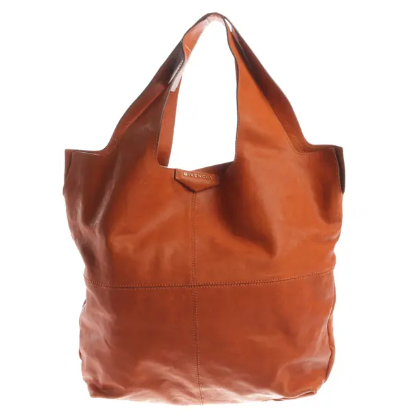 Shopper, in Dunkelorange, Leder, Givenchy