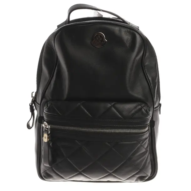 Zaino, in Nero, Pelle, Moncler
