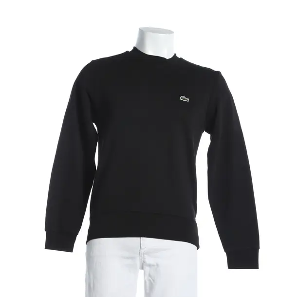 Sweatshirt, in Black, Cotton, Lacoste
