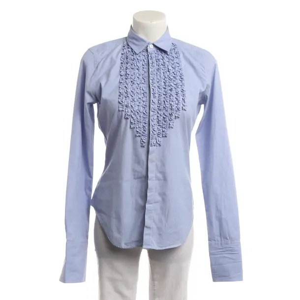Bluse, in Blau, Baumwolle, Polo Ralph Lauren