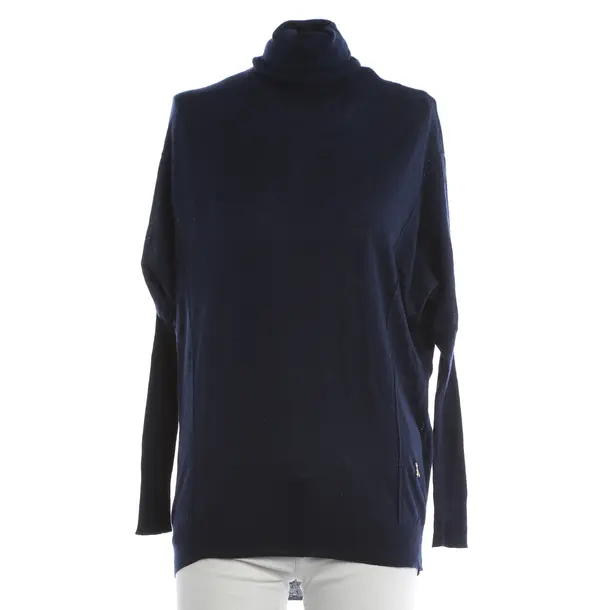 Jumper, in Navy, Silk, Patrizia Pepe