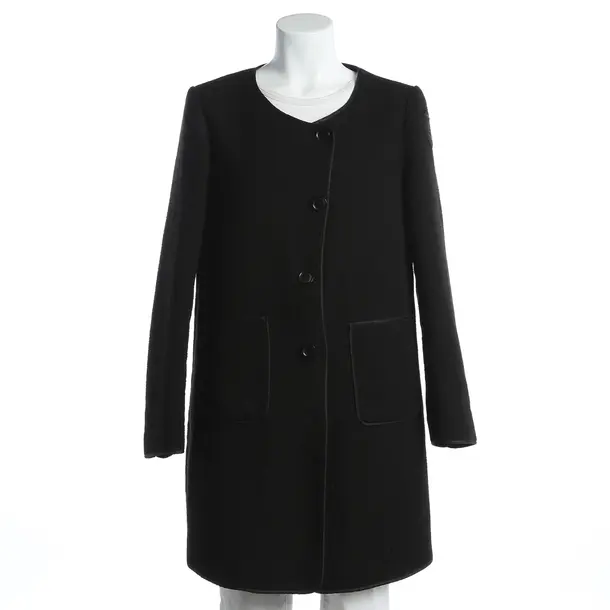 Übergangsmantel, in Schwarz, Polyester, Blauer USA