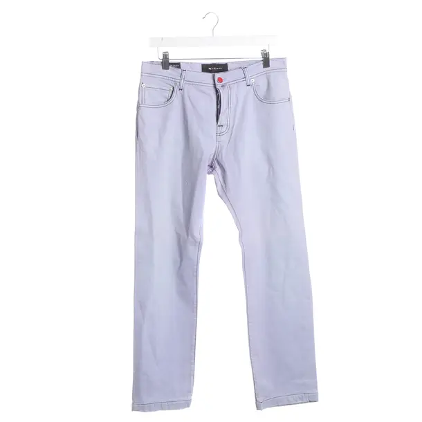 Pants, in Lavender, Cotton, Kiton