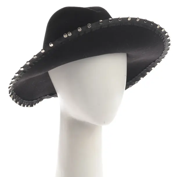 Hat, in Black, Wool, Emporio Armani