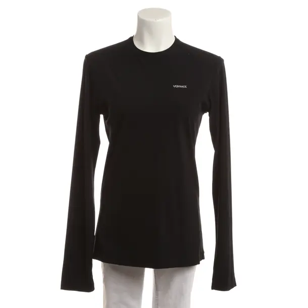 Long Sleeve Shirt, in Black, Polyimide, Versace
