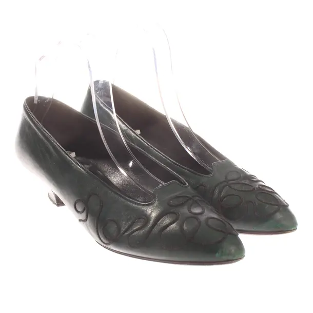 Décolleté, in Verde scuro, Fendi