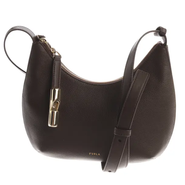 Borsa a cinture a tracolla, in Marrone scuro, Pelle, Furla