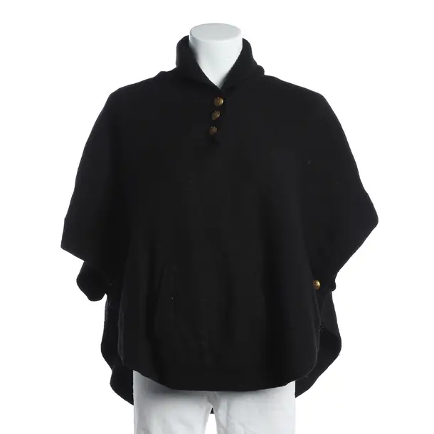 Poncho, in Nero, Lana, Polo Ralph Lauren