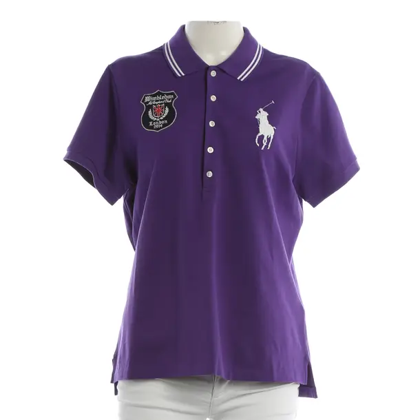 Polo Shirt, in Purple, Cotton, Polo Ralph Lauren