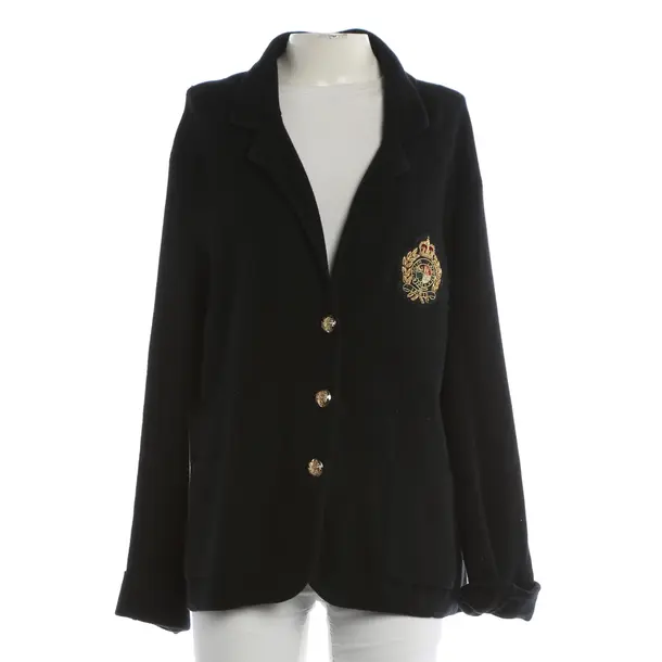 Blazer, in Black, Cotton, Lauren Ralph Lauren