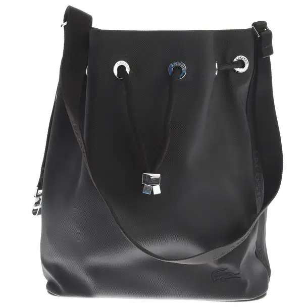 Borsa a secchiello, in Nero, Poliammide, Lacoste
