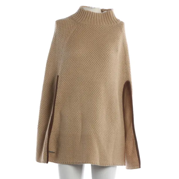 Poncho, in Light Brown, Wool, Lauren Ralph Lauren