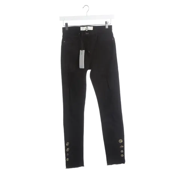 Slim Fit Jeans, in Black, Cotton, Elisabetta Franchi