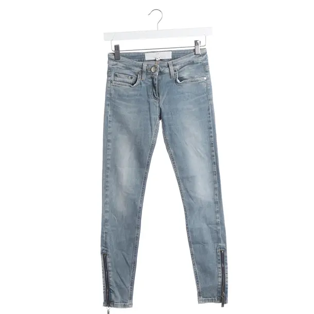 Slim Fit Jeans, in Light Blue, Cotton, Elisabetta Franchi