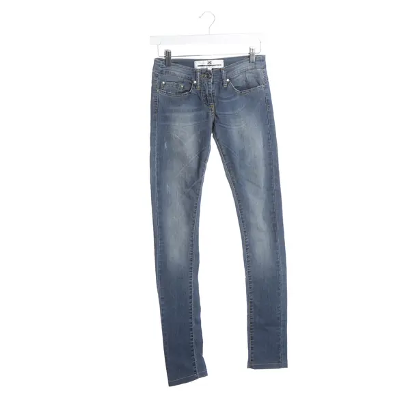 Slim Fit Jeans, in Light Blue, Cotton, Elisabetta Franchi