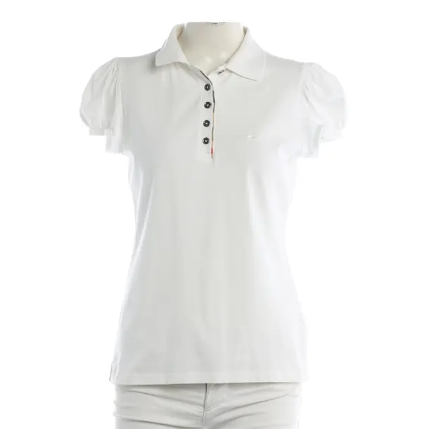Polo, in Bianco, Cotone, Burberry Brit