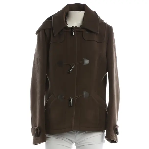 Winter Jacket, in Brown, Wool, Calvin Klein