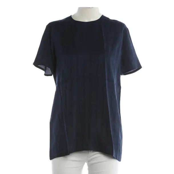 Shirt, in Navy, Silk, Gucci