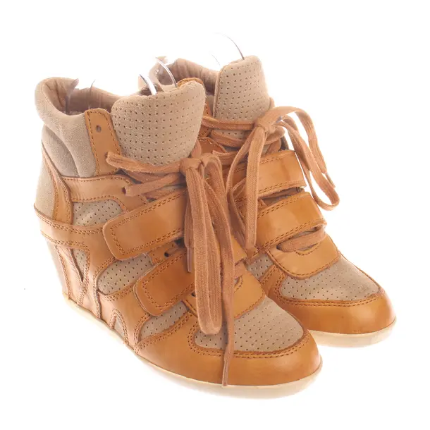 High-Top Sneaker, in Hellbraun, Ash