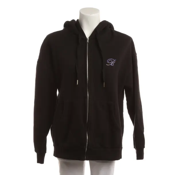 Sweatjacke, in Schwarz, Baumwolle, Blumarine