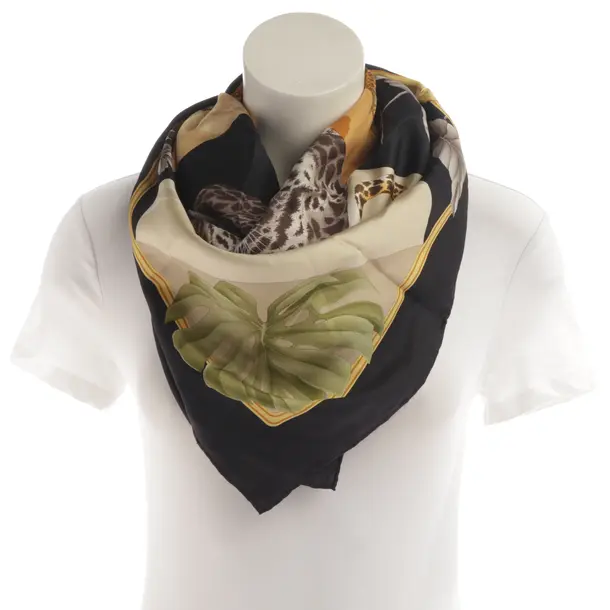 Shawl, in Multicolored, Silk, Salvatore Ferragamo