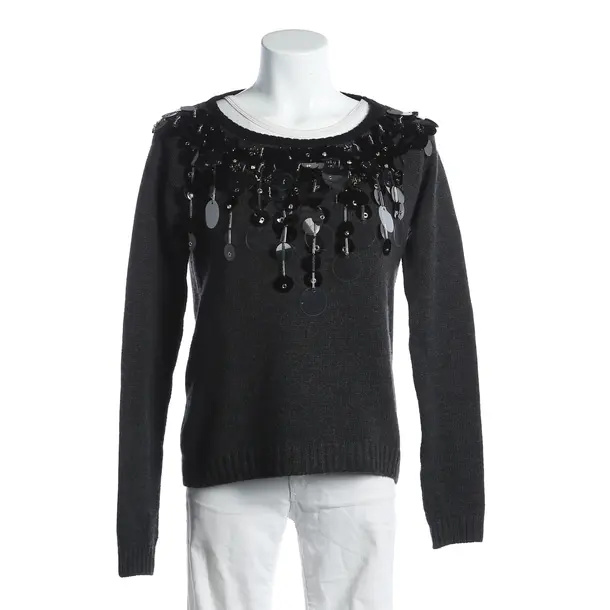 Maglione, in Grigio scuro, Cotone, Prada