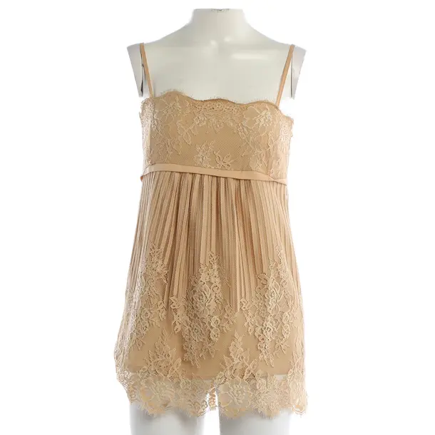 Top, in Hellbraun, Polyimid, Twin Set