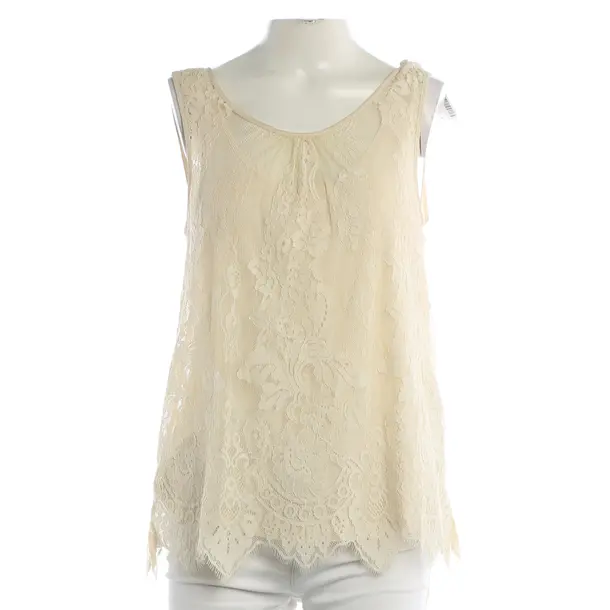 Top, in Beige, Cotton, Twin Set
