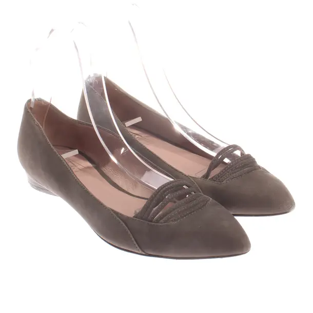 Ballerinas, in Grau, Giorgio Armani