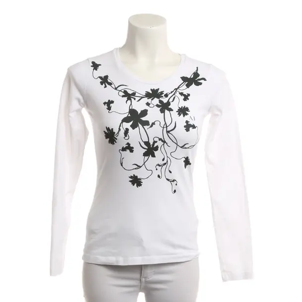 Manica lunga, in Bianco, Cotone, Armani Jeans