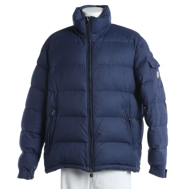Winter Jacket, in Blue, Wool, Moncler