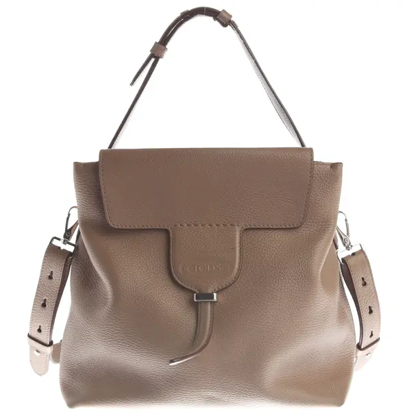 Shoulder Bag, in Light Brown, Leather, Tod´s