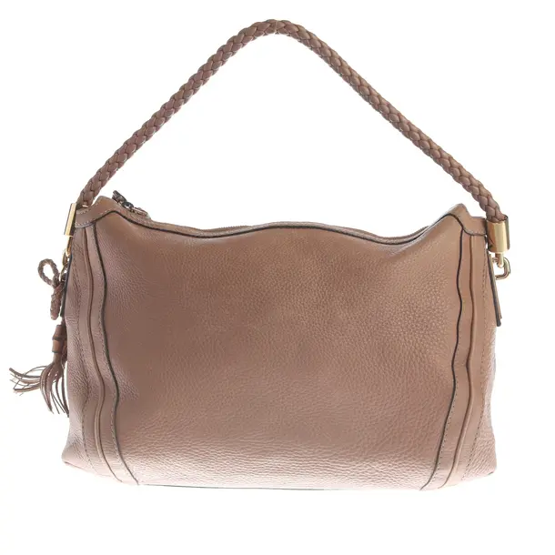 Schultertasche, in Hellrosa, Leder, Gucci