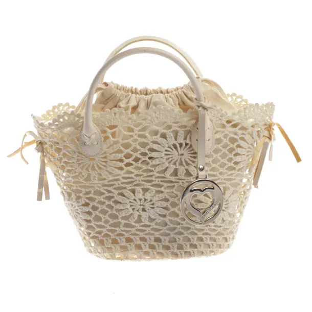 Borsetta, in Beige, Cotone, Set di gemelli